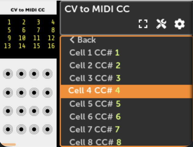 CV-CC module CC setup