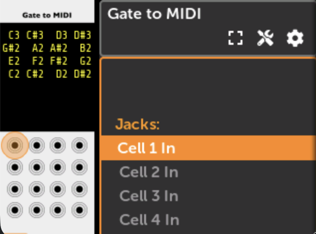 Gate-MIDI module